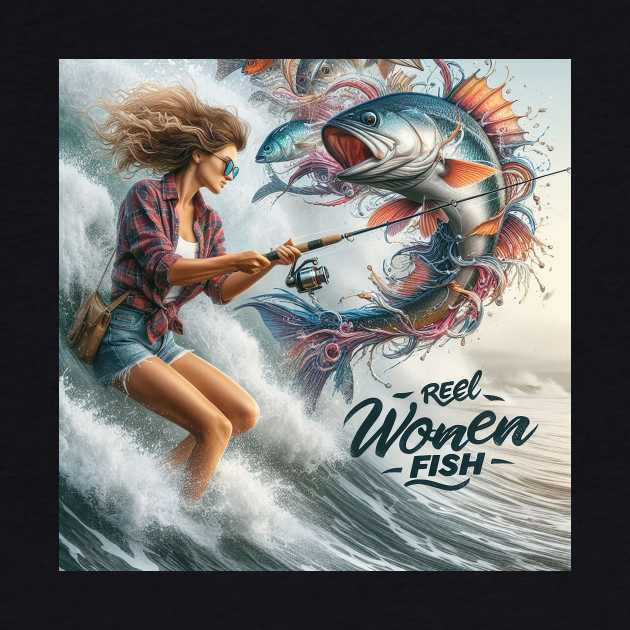 Reel Women Fish by CPAULFELL